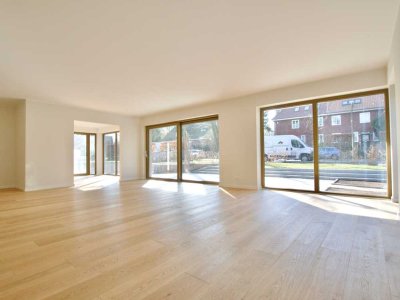 Erstbezug mit Garten: Exklusive 3-Zimmer-Erdgeschosswohnung mit lux. Innenausstattung