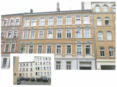 Gepflegte 2-Raum- Wohnung in Leipzig-Altlindenau – 1. Obergeschoss vermietet