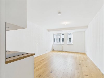 Kleinformat mit Stil | 1 Zimmer Apartment | 3m² Loggia | sofort Bezug | Friedrichstraße 4