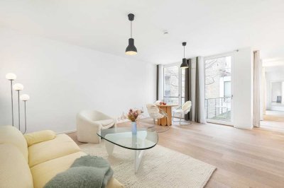 Pappelallee, Prenzlauer Berg: 2-Zimmer Neubauwohnung zzgl. Wohnküche, West-Balkon, Lift, Effizienz A