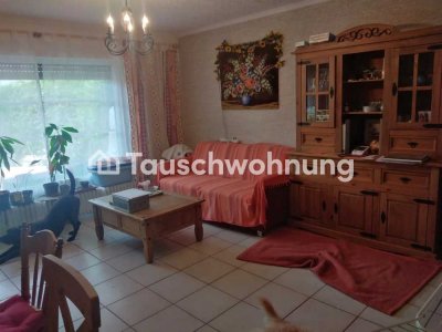 Tauschwohnung: 3 Zimmer Wohnung mit Garten