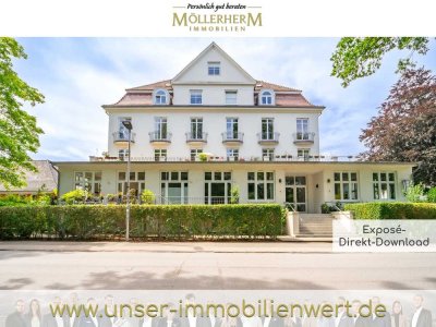 Historisches Flair trifft modernen Luxus-
Exklusive Maisonette-Wohnung  am Godewind-Park