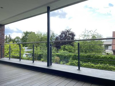 Bestlage in St. Mauritz - exklusive Maisonettewohnung mit Dachterrasse & Loggia