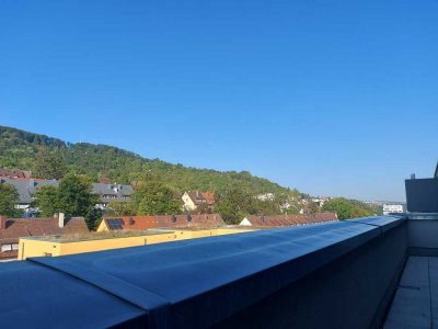 Wohnen über den Dächern: Stilvolles-Penthouse in Stuttgart-Wangen