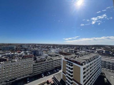 Stilvolle 1-Zimmer -Wohnung mit Blick über die Insel bis zum Wattenmeer