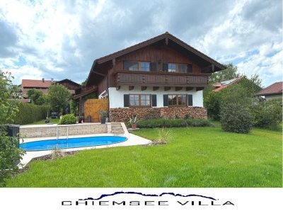 Familientraum auf dem Land - Bergblick - Solar - Aussenpool - großer Garten
