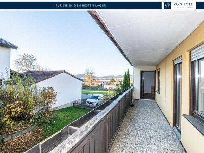 Geräumige Wohnung in guter Lage mit Garage