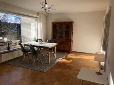 Möblierte 2 Zimmer Wohnung mit großem Balkon und Einbauküche in DOBEL