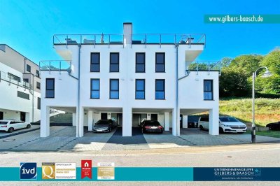 Saarburg: Provisionsfreie, topmoderne 4-ZKB-Penthouse-Wohnung mit Aufzug und 2 Stellplätzen
