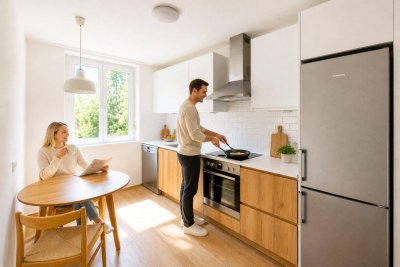 ANLEGERHIT | Hofruhelage mit Gartennutzung | Sanierte Erdgeschosswohnung | 1 Zimmer | ca. 36m² WFL | Gute öffentliche Anbindung
