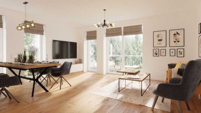 Provisionsfrei! 3-Zimmer Neubauwohnung KfW40 plus