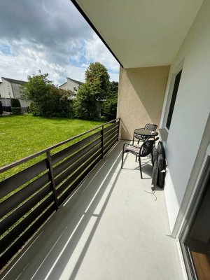 Attraktive 1-Raum-Hochparterre-Wohnung mit kl. EBK und Balkon in Bad Nenndorf