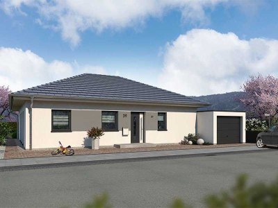 Endlich barrierefrei - eleganter Neubau-Bungalow mit Grundstück & Komfort