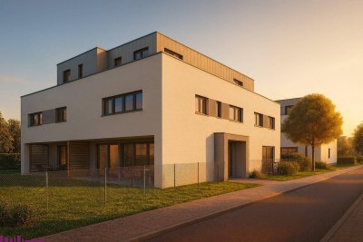 Hochwertige Doppelhaushälfte mit Terrasse, Loggia und Garten - Top Infrastruktur