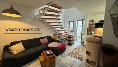 WEIGERT: Ansprechende Maisonette-Wohnung mit Wintergarten, TG & Außenstellplatz in Olching