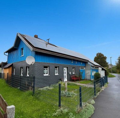 Überschaubares Einfamilienhaus mit viele Nutzungsmöglichkeiten