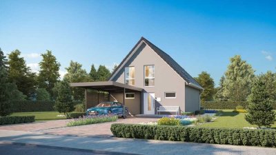 Neubau - behagliches Haus 1 1/2 geschossig mit Satteldach !