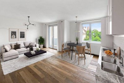 Traumhafte Erstbezug-Wohnung nach Generalsanierung mit Loggia