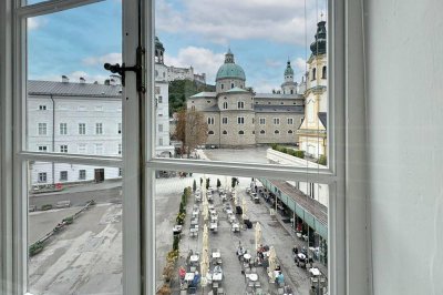 Repräsentativ Wohnenim Herzen der Salzburger Altstadt!Exklusive Altbauwohnung mit Festungsblick