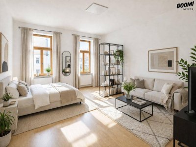 Helle 1-Zimmer-Wohnung nähe WU-Wien