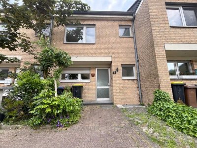 Raesfeld-Erle: Reihenmittelhaus mit wunderschönem Ausblick, Garten und Stellplatz