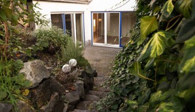 Helle 81m² Souterrain-Wohnung mit eigenem Lichthof in Mühltal