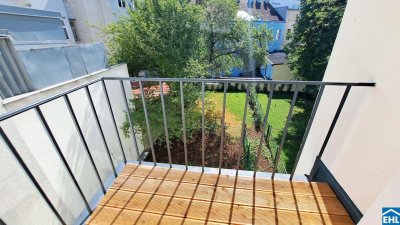 Erstbezug mit Balkon und Garten!