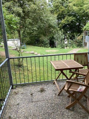2 Zimmer Erdgeschosswohnung mit Balkon
