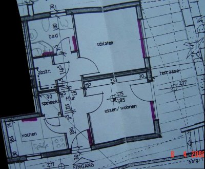 schnuckelige 2-Zimmer Wohnung mit Terrasse von Privat für  nur 420,-€ kalt