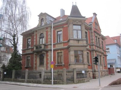 Bel ètage in der Villa Helene - Parkett, Stuck, 5 Zi mit EBK und Balkon in Ansbach Stadt