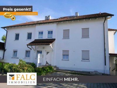 Einfach Mehr: Gepflegte 3-Zimmer-Maisonetten-Wohnung, EBK, Süd-Loggia-Balkon, 2 Bäder, Garage. Frei.