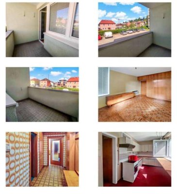 4 Zimmer Wohnung mit Loggia Garten &amp;Parkplatz. -Zentral in Grieskirchen