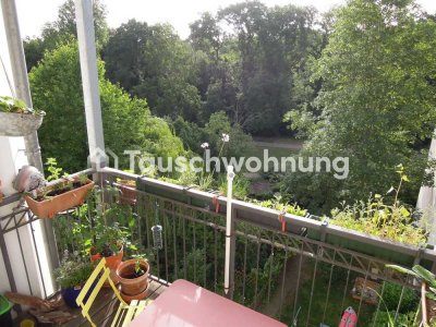 Tauschwohnung: 3-Raum Wohnung in herrlicher Lage (4/5-Raum-Wohnung gesucht)