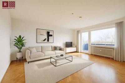 Preis/Leistung stimmt: Gemütliche und gut geschnittene 3-Zi Whg mit Pool-Nutzung im Haus