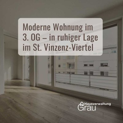 Moderne City-Wohnung in Neuhausen (3. OG, Aufzug) mit TG-Stellplatz – frisch renoviert, bezugsfertig