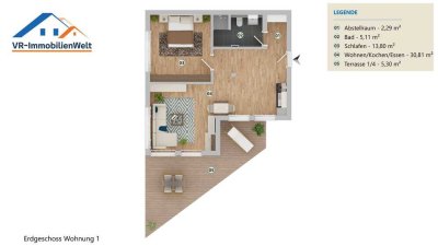Neubau eines modernen Mehrfamilienhauses im Ostviertel von Göttingen