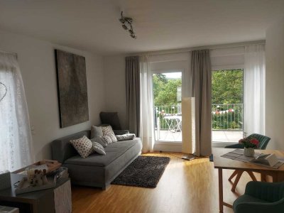 Möblierte 2-Zimmer-Dachgeschosswohnung zentral in Müllheim