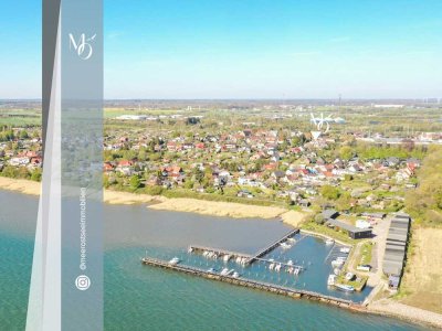 Stilvolle 130 m² Maisonette-Wohnung // Kamin & 2 Terrassen // Stralsund-Andershof // Stellplatz