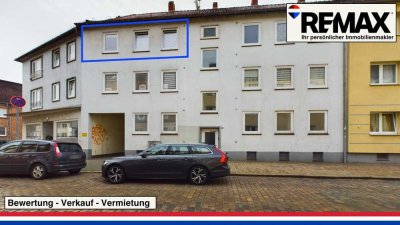 Provisionsfrei für den Käufer! Vermieten oder selber bewohnen? 3-Zimmer-Wohnung in der Innenstadt