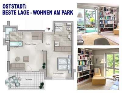 2-ZIMMER-WOHNUNG MIT AUFZUG, BEHINDERTENGERECHT