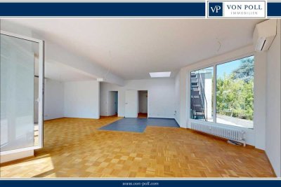 Erstbezug nach Sanierung: Fünf-Zimmer-Penthouse mit drei Dachterrassen
