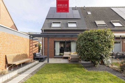 Modernes Reiheneckhaus mit Solar-Power & Wohn-Souterrain - Einziehen und fertig !!!