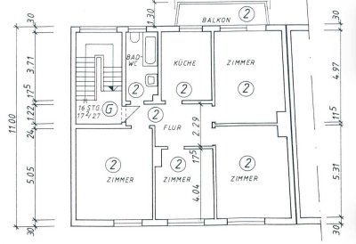 97qm Wohnung im Hansaviertel von privat