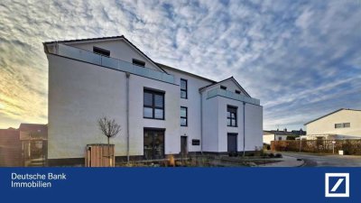 Im Bieterverfahren! Erstbezug! 
Moderne Dachgeschosswohnung mit zwei Balkonen