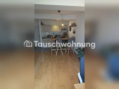 Tauschwohnung: Großzügige 1-Zimmer Wohnung mit Terrasse