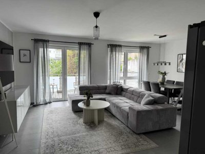 moderne 4 Zimmer Obergeschosswohnung mit Balkon