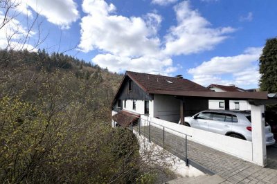 Moderne Maisonettewohnung mit Balkon, Garage und Garten in naturnaher Lage in Wuppertal-Beyenburg