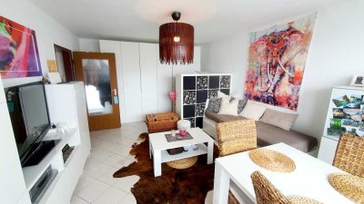 Schönes 1-Zimmer-Apartment mit großen Balkon und Einbauküche in Würzburg