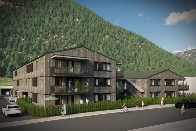 Wohnbaugefördert: Das Karwendel – Familienfreundliche 4-Zimmer-Wohnung mit Garten &amp; 2 Garagenabstellplätzen