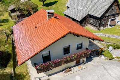 Alpenflair mit Bach, Garten &amp; Vermietungspotenzial – jetzt entdecken! Skigebiet Amade`.